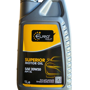 EURO GULF SUPERIOR  SAE 20W50 MINERAL API SL/CF (CAJA X 12 LT)