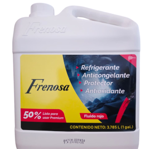 FRENOSA RAP LISTO PARA USAR PREMIUM 50% ROJO  ( CAJA X 6 GL)